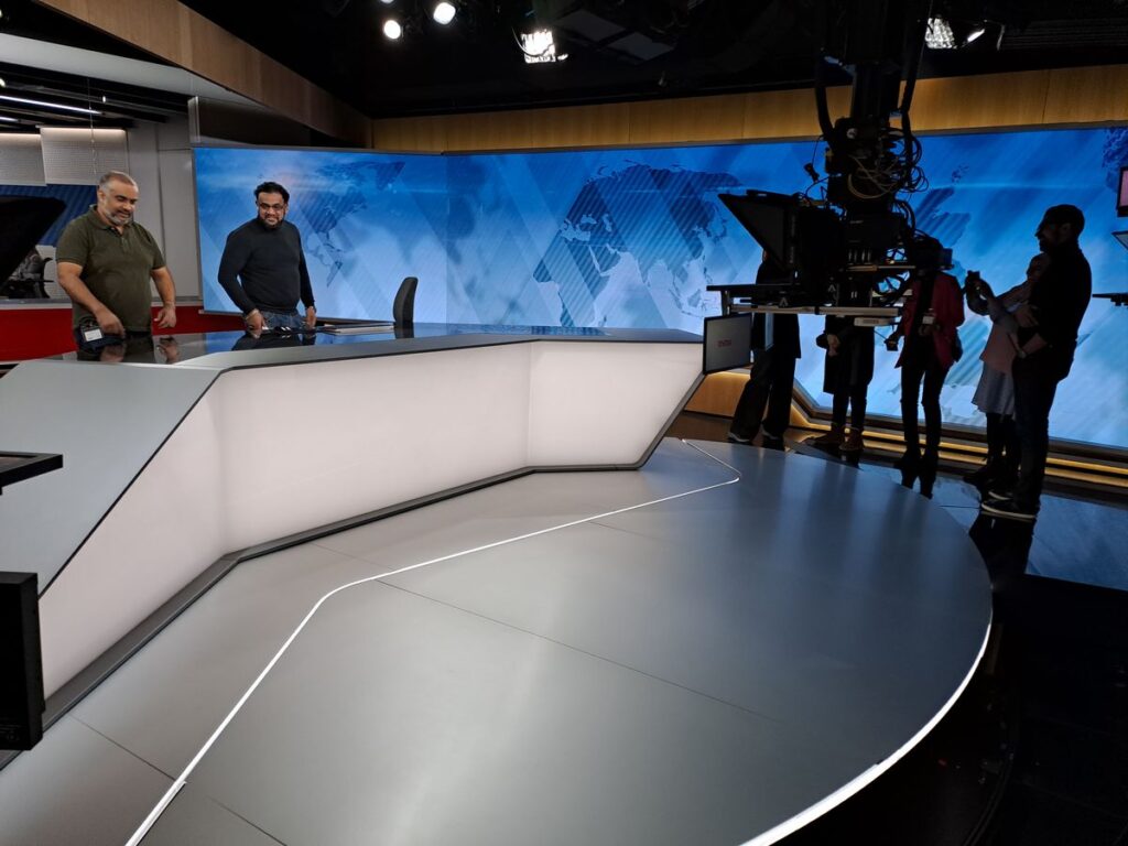 Billede 25 fra TV2, TEGLHOLMEN, KØBENHAVN, RUNDVISNING