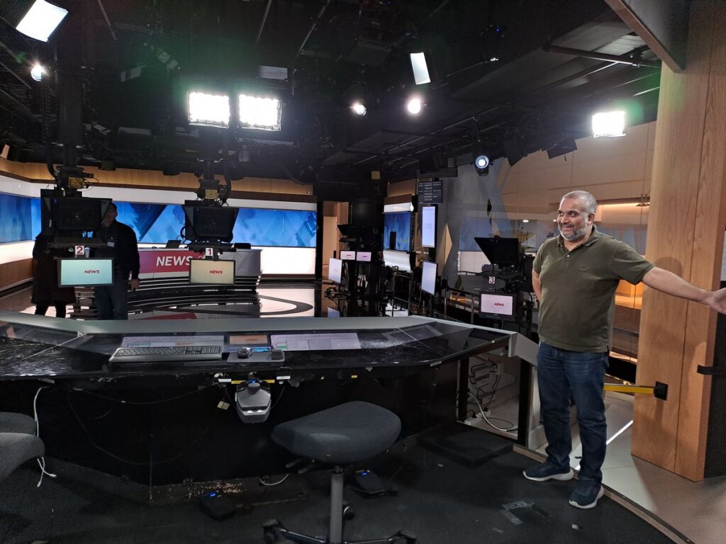 Billede 18 fra TV2, TEGLHOLMEN, KØBENHAVN, RUNDVISNING