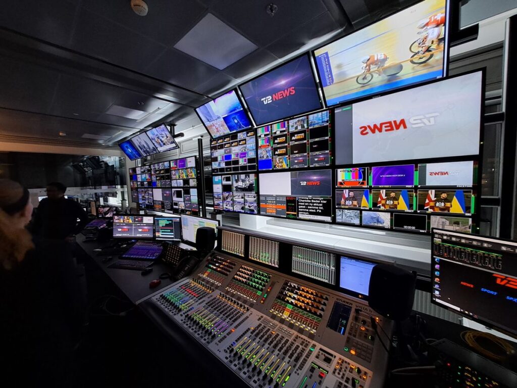 Billede 13 fra TV2, TEGLHOLMEN, KØBENHAVN, RUNDVISNING