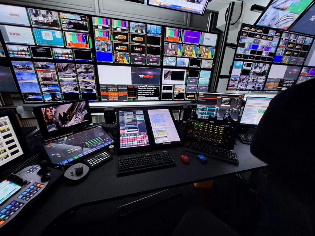 Billede 12 fra TV2, TEGLHOLMEN, KØBENHAVN, RUNDVISNING