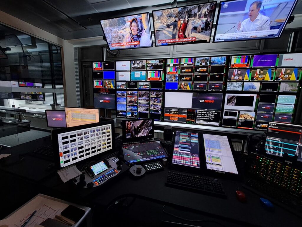 Billede 11 fra TV2, TEGLHOLMEN, KØBENHAVN, RUNDVISNING