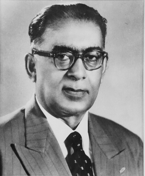 Portræt af Malik Feroz Khan Noon