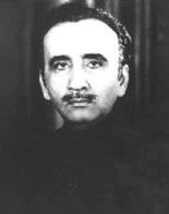 Portræt af Muhammad Khan Junejo